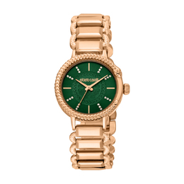 Roberto Cavalli Fashion Watch Quartz Green Dial Ladies Watch rc5l020m0075
