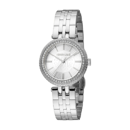 Roberto Cavalli Fashion Watch Quartz Silver Dial Ladies Watch RC5L031M0045