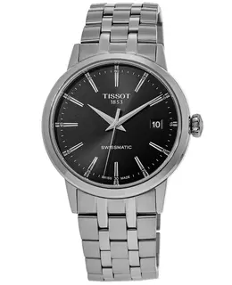 t129.407.11.051.00 Tissot Black Dial Stainless Steel Men's Watch