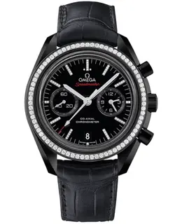Omega Speedmaster Dark Side of the Moon 311.98.44.51.51.001 Black Dial Diamond Bezel Chronograph Men's Watch
