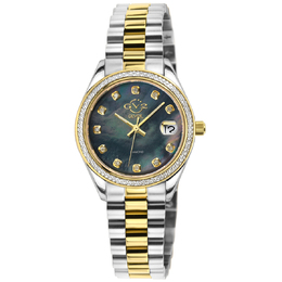 Gevril Turin Quartz Diamond Ladies Watch 12421B