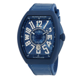 V45YTSCDTMARCRMRCR(BLBLCBLC) Franck Muller Vanguard Mariner Automatic Mens Blue Dial Watch