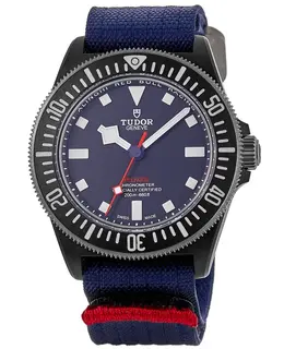 Tudor Pelagos FXD "Alinghi Red Bull Racing Edition" Blue Dial Fabric Strap Men's Watch M25707KN-0001