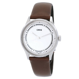 Oris Artelier Art Blakey Automatic Silver Dial Mens Watch - Oris 01 733 7762 4081-Set
