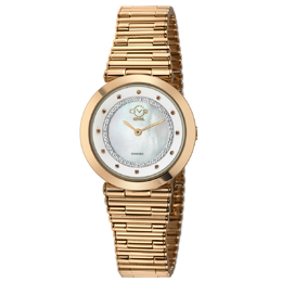 GV2 by Gevril Burano Mother of Pearl Dial Quartz Diamond Ladies Watch - 14414B
