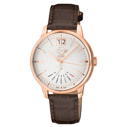 Gevril Rovescio Quartz White Dial Mens Watch 56212 GV2
