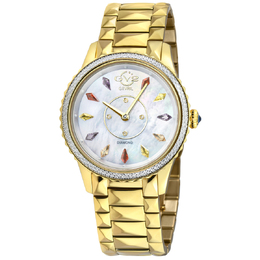 Gevril Siena Mother of Pearl Dial Quartz Ladies Watch 11731b