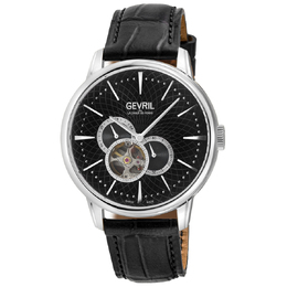 Gevril Mulberry Automatic Black Dial Mens Watch 9610