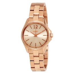 DKNY Eldridge Ladies Watch - Grey Dial Rose Gold-tone NY2524
