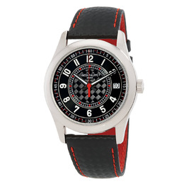 Patek Philippe Calatrava Red Automatic Black Dial Watch Ref. 6007G-010
