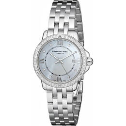 Raymond Weil Tango Quartz White Dial Ladies Watch 5391-sts-0095