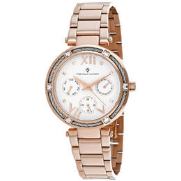 Christian Van Sant Sienna Quartz White Dial Ladies Watch cv1824