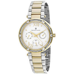 Christian Van Sant Sienna Quartz White Dial Ladies Watch cv1823