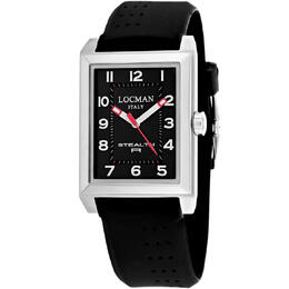 Locman Stealth Quartz Black Dial Ladies Watch 241GRY2BK