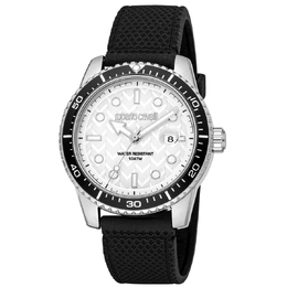 Roberto Cavalli RC5G084P0055 Classic Mens Watch Silver Dial Quartz