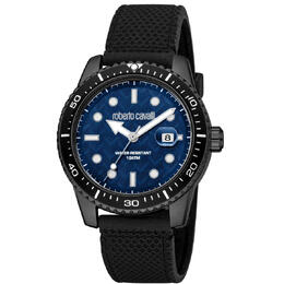 Roberto Cavalli Classic Quartz Blue Dial Mens Watch rc5g084p0075