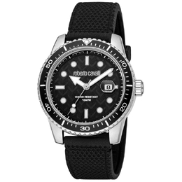Roberto Cavalli Mens Classic Quartz Watch RC5G084P0065 Silver Dial