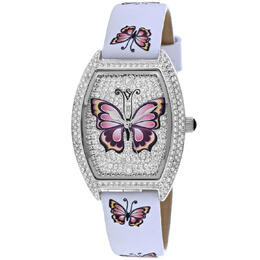 Christian Van Sant Papillon Quartz Silver Dial Ladies Watch cv4871