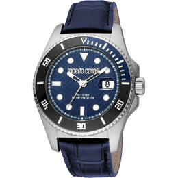 Roberto Cavalli Fashion Watch Quartz Blue Dial Mens Watch rc5g042l0025