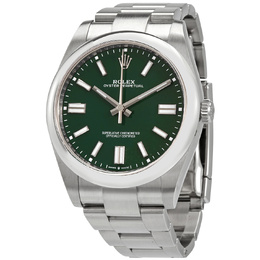 Pre-Owned Rolex Oyster Perpetual 41 Chronometer Mens Watch Model 124300GNOS