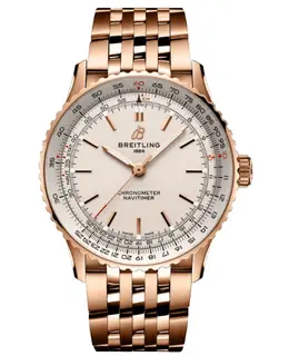 Breitling Navitimer Automatic 41 - Model R17329F41G1R1 (Cream Dial, 18K Rose Gold)
