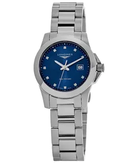 Longines Conquest Quartz Watch Model L3.377.4.97.6