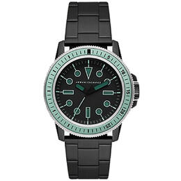 Armani Exchange Mens Watch AX1858 Classic Quartz Black Dial
