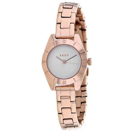 DKNY Geograph Quartz Silver Dial Ladies Watch - Article: NY2871