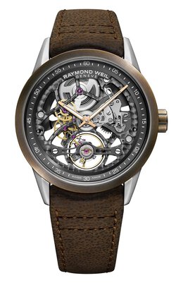 Часы Freelancer Skeleton Automatic Raymond Weil 2785-sbc-60000