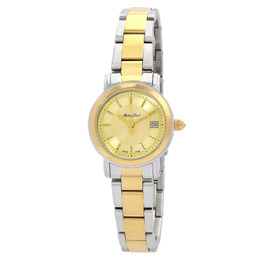 Mathey-Tissot City Gold Dial Ladies Watch d31186mbdi