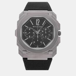Bulgari Black Titanium Octo Finissimo 103371 Automatic Men's Wristwatch 42 mm 934594