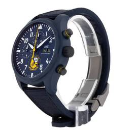 IWC Pilot Chronograph Blue Angels Mens Automatic Watch iw389109