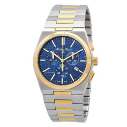 Mathey-Tissot Zoltan Chrono Chronograph Quartz Blue Dial Mens Watch h117chbbu