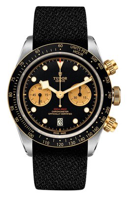 Часы Black Bay Chrono S&G Tudor 79363n/fabric/black champagne
