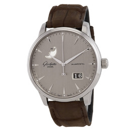 Glashutte Original Senator Automatic Grey Dial Mens Watch, Article Number: 1-36-04-03-02-31