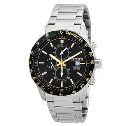 Citizen Chronograph Quartz Black Dial Mens Watch AN3681-57E
