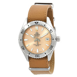 Orient Sports Automatic Apricot Dial Mens Watch RA-AC0Q05P10B