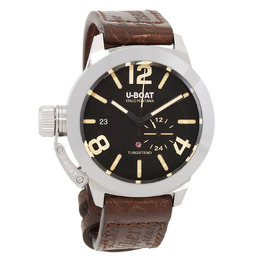 U-Boat Lefty Classico Automatic Black Dial Mens Watch, Model No: 8893