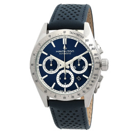 Hamilton Chronograph Automatic Blue Dial Mens Watch H36616640