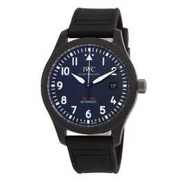 IWC Pilot's Top Gun Mens Automatic Watch IW326906 Black Dial
