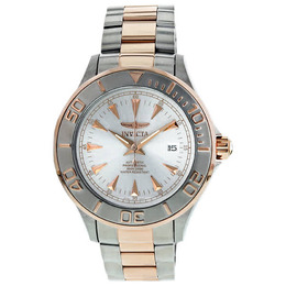 Invicta Ocean Ghost Automatic Silver Dial Mens Watch, Art No: 7112