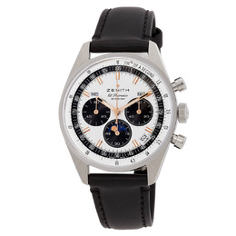 Zenith Chronomaster Original Triple Calendar Automatic Silver Dial Watch 03.3400
