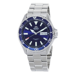 Orient Kamasu Automatic Blue Dial Mens Watch ra-aa0002l19b