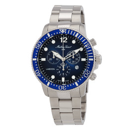 Mathey-Tissot Lagoon Chronograph Quartz Blue Dial Mens Watch h123chabu
