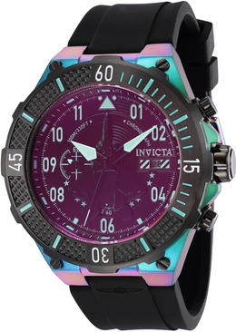 Invicta 39901 Mens Watch - Red Dial Chronograph Date