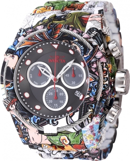 Invicta 45490 Bolt Chronograph Quartz Mens Watch Black Dial