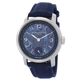 Baume & Mercier Classima Hand Wind Blue Dial Mens Watch m0a10735