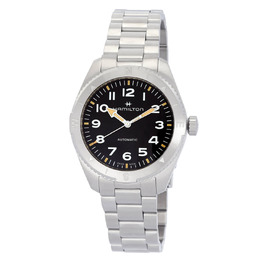Hamilton Khaki Field Expedition Mens Watch Automatic Black Dial H70315130