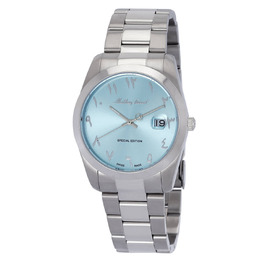 Mathey-Tissot Mathy Orient Quartz Blue Arabic Dial Mens Watch h450apsk