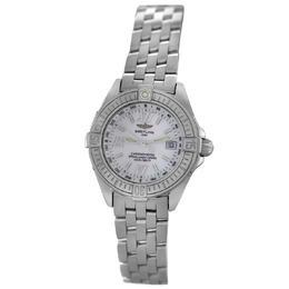 Pre-owned Breitling B-Class Quartz Chronometer Ladies Watch A71365